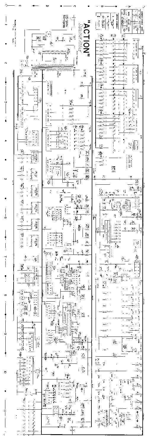 ACTION SHUFFLE ALLEY (United)  Schematic