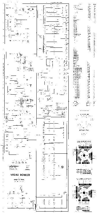 VEGAS BOWLER (Chicago Coin)  Schematic
