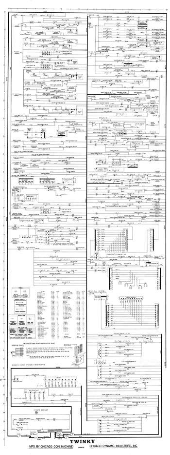 TWINKY (Chicago Coin) Schematic