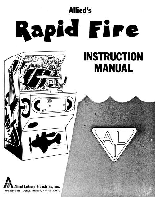 RAPID FIRE (Allied Leisure) Manual