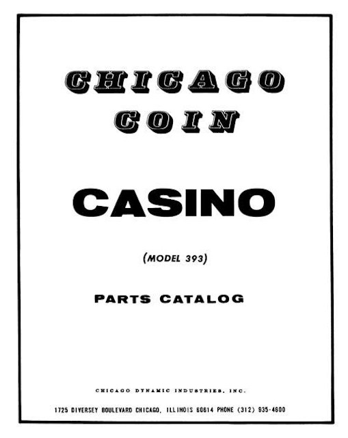 CASINO (Chicago Coin) Manual & Schematic