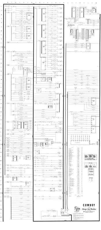 COWBOY (Chicago Coin) Schematic