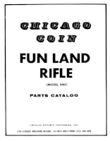 FUN LAND RIFLE (Chicago Coin) Manuals