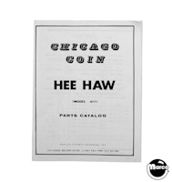 HEE HAW (Chicago Coin) Manual/Schematic