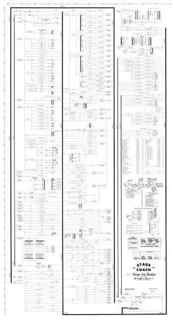 STAGE COACH (Chicago Coin) Schematic