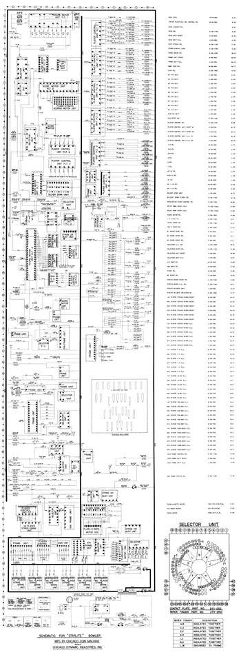 STARLITE BOWLER (Chicago Coin) Schematic