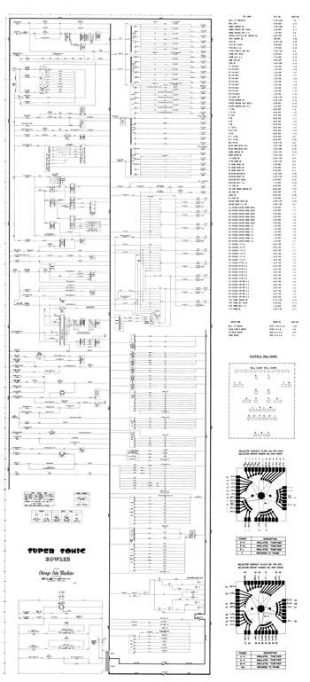 SUPER SONIC BOWLER (CCM) Schematic
