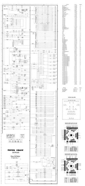 SUPER SONIC BOWLER (CCM) Schematic