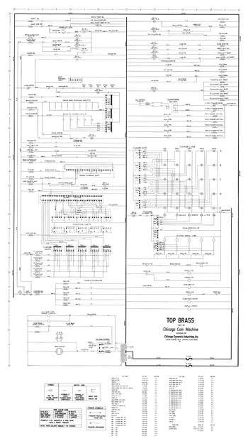 TOP BRASS (Chicago Coin) Schematic