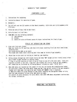 SKY GUNNER (Genco) Manual & Schematic