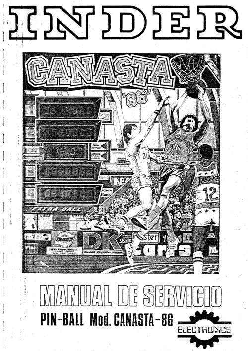 CANASTA 86 (Inder) Manual & Schematic