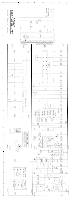 DELUXE SHOOTING GALLERY (Midway) Schematic