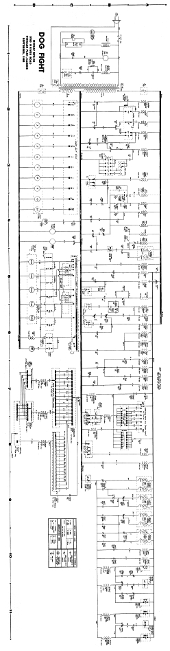 DOG FIGHT (Midway) Schematic