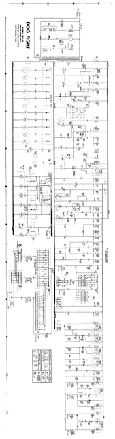 DOG FIGHT (Midway) Schematic