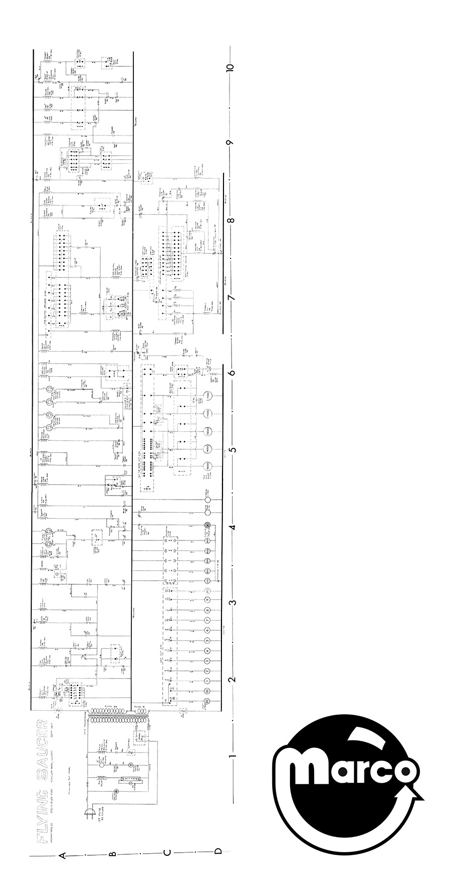 FLYING SAUCER (Midway) Schematic