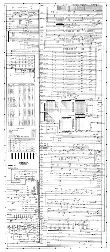 FIESTA (Playmatic 1976) Schematic