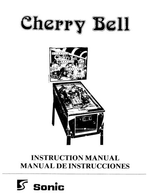 CHERRY BELL (Sonic) Manual & Schematic