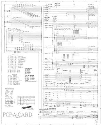 POP A CARD (Gottlieb) Schematic