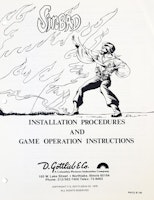 SINBAD EM (Gottlieb) Manual and Schematic