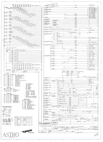 ASTRO (Gottlieb) Schematic