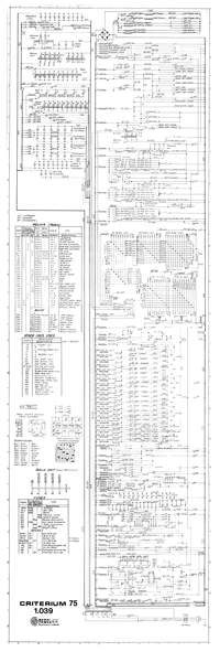 CRITERIUM 75 (Recel) Schematic