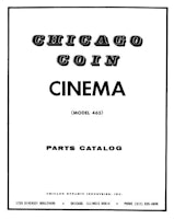 CINEMA (Chicago Coin) Manual & Schematic