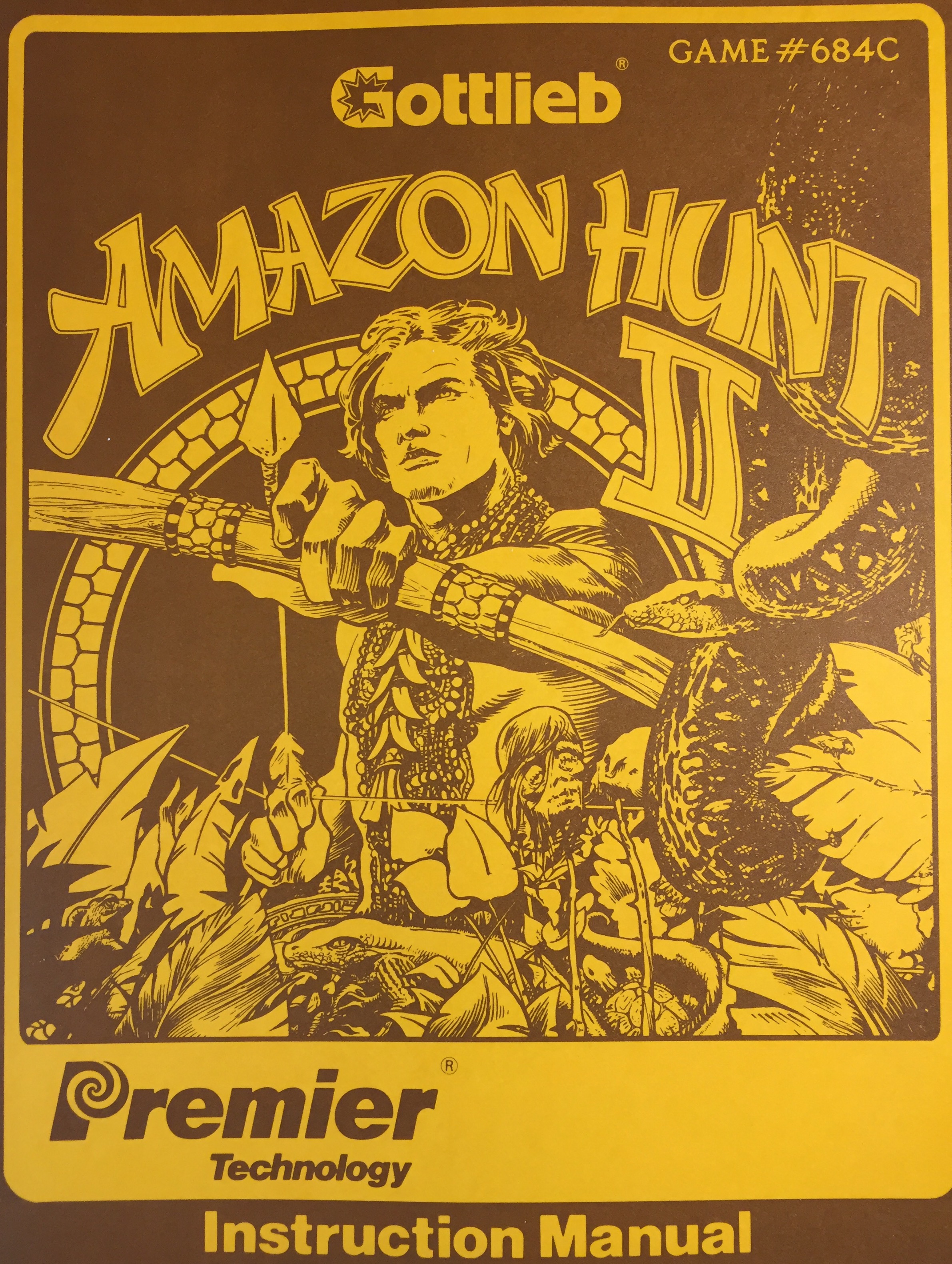 AMAZON HUNT II (Gottlieb 1987) Manual