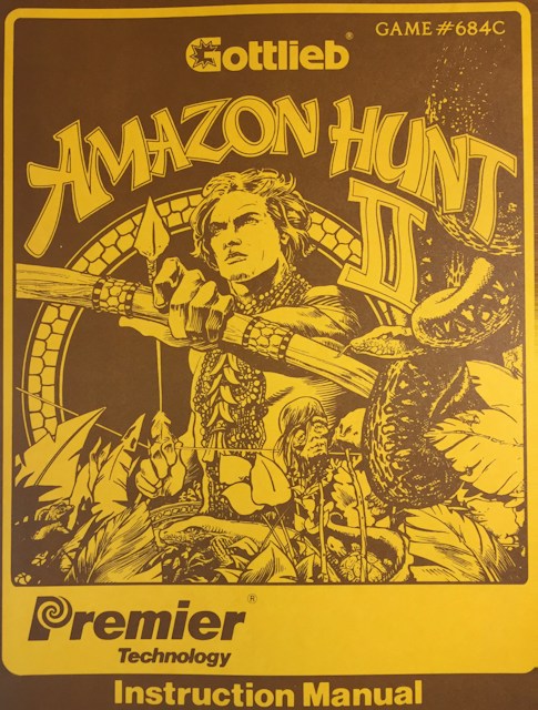 AMAZON HUNT II (Gottlieb 1987) Manual