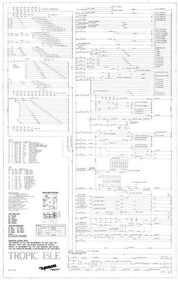 TROPIC ISLE (Gottlieb) Schematic