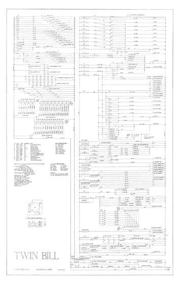TWIN BILL (Gottlieb®) Schematic