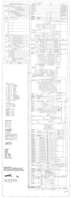 SKIPPER (Gottlieb) Schematic