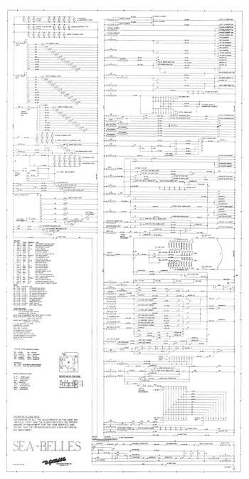 SEA BELLES (Gottlieb 1956) Schematic