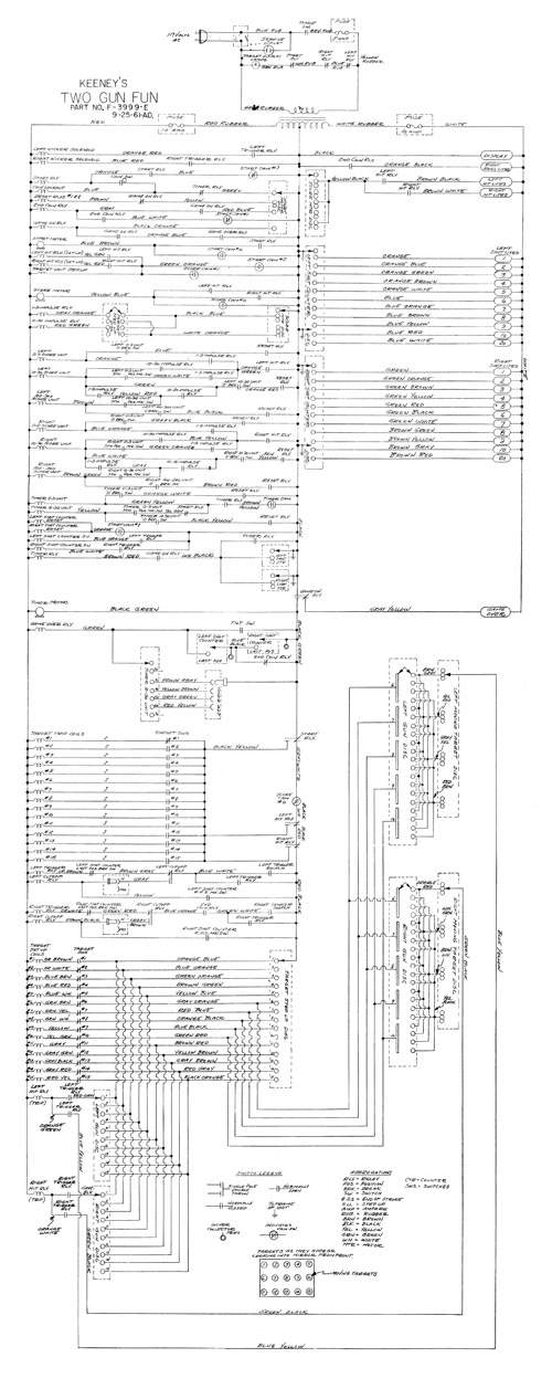 TWO GUN FUN (Keeney) Schematic