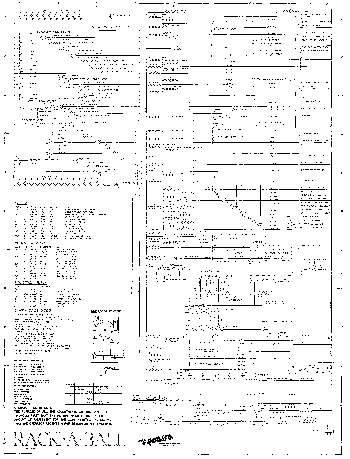 RACK A BALL (Gottlieb) Schematic