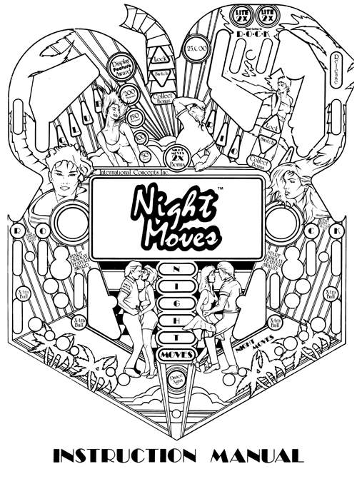 NIGHT MOVES (Gottlieb) Manual
