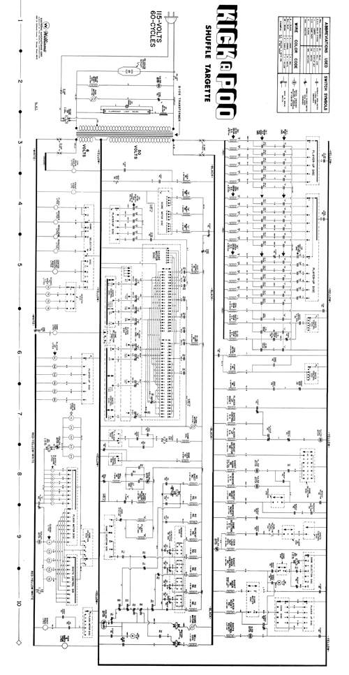 KICK A POO Shuffle (United) Schematic
