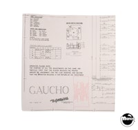GAUCHO (Gottlieb) Schematic