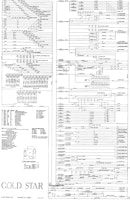 GOLD STAR (Gottlieb 1954) Schematic