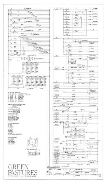 GREEN PASTURES (Gottlieb) Schematic