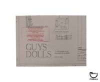 GUYS DOLLS (Gottlieb) Schematic