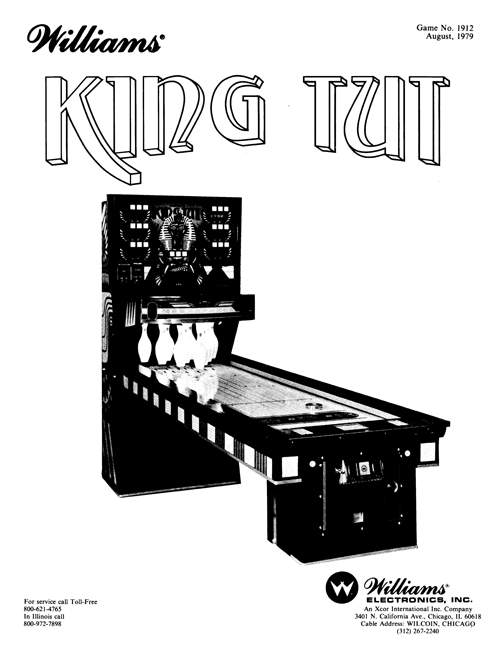 KING TUT Shuffle (United) Manual