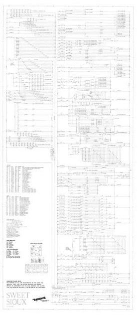 SWEET SIOUX (Gottlieb) Schematic