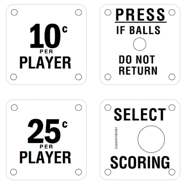 SAHARA Bowler (United) Score Cards