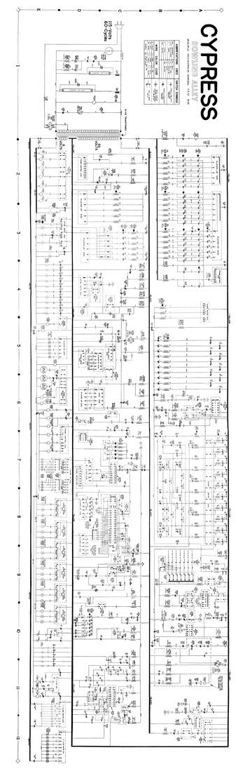 CYPRESS Bowler (United) Schematic