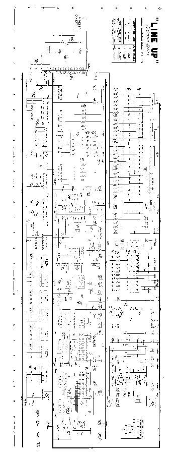 LINE-UP SHUFFLE ALLEY (United) Schematic