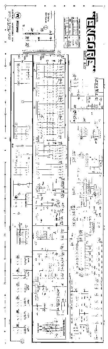 ENCORE SHUFFLE ALLEY (United) Schematic