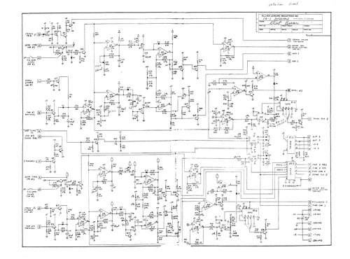 STREET BURNERS (Allied) Schematics
