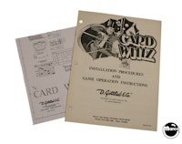 CARD WHIZ (Gottlieb) Manual & Schematic