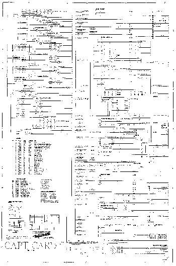 CAPT CARD (Gottlieb) Schematic