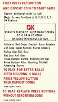 COUNTY FAIR Bingo (Bally) Score Cards